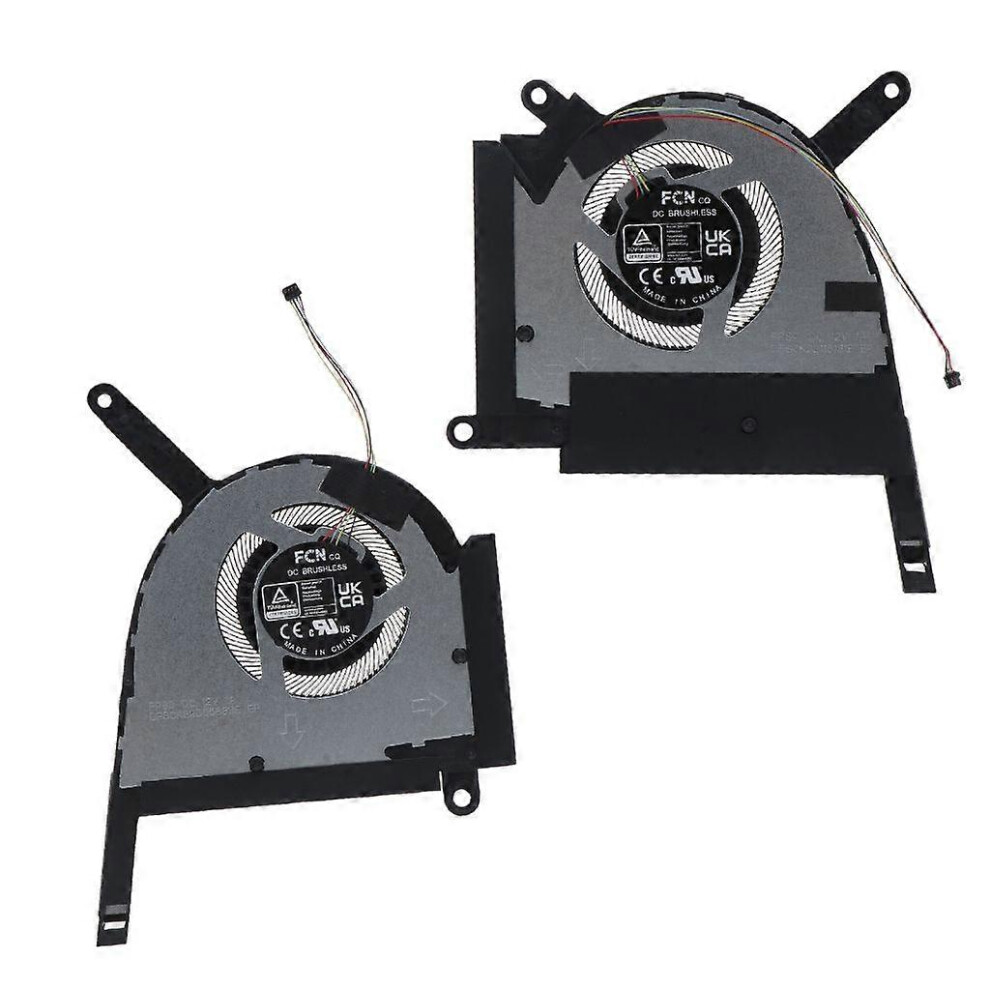 (As Show, Cpu Gpu) Notebook Cpu Gpu Cooler Radiators Fan 5V For Tufgaming A15 Fa507rc Fa507re 3242242625918