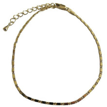 (As show, One size) Women Simple Gold Chain Anklet Ankle Bracelet Barefoot Sandal Beach Foot Jewelry