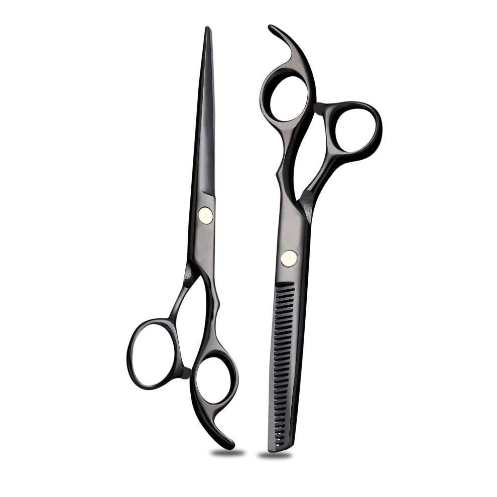 Hair Cutting Scissors Set 6.0 Inch Barber Scissors with Thinning Shears for Salon Use