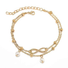 (As show, Silver) Handmade Mens Womens Rope Anklet Ankle Bracelet Barefoot Sandal Beach Jewelry