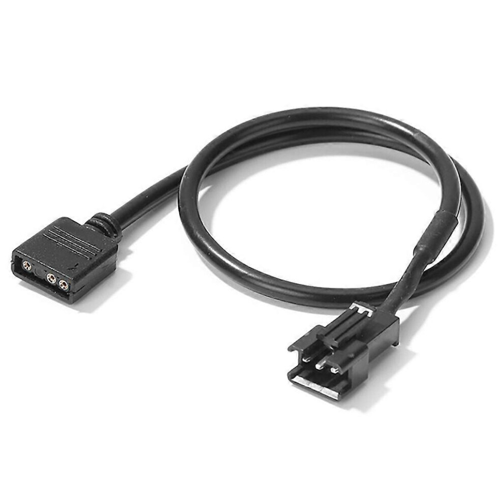 (As Show, 3Pin Female) Motherboard Rgb Adapter Conversion Cable Rgb Led Strip Light For Pc Computer 5213747895319