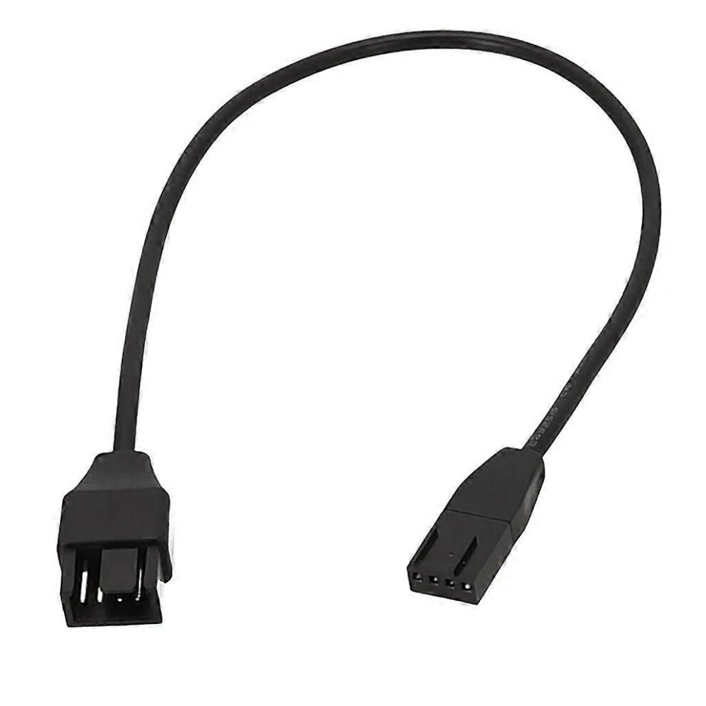 (As Show, 50Cm) 4Pin Pwm Fan Pwm Temperature Control Pc Cooling Extension Cable 30/50/100Cm 3364096767603