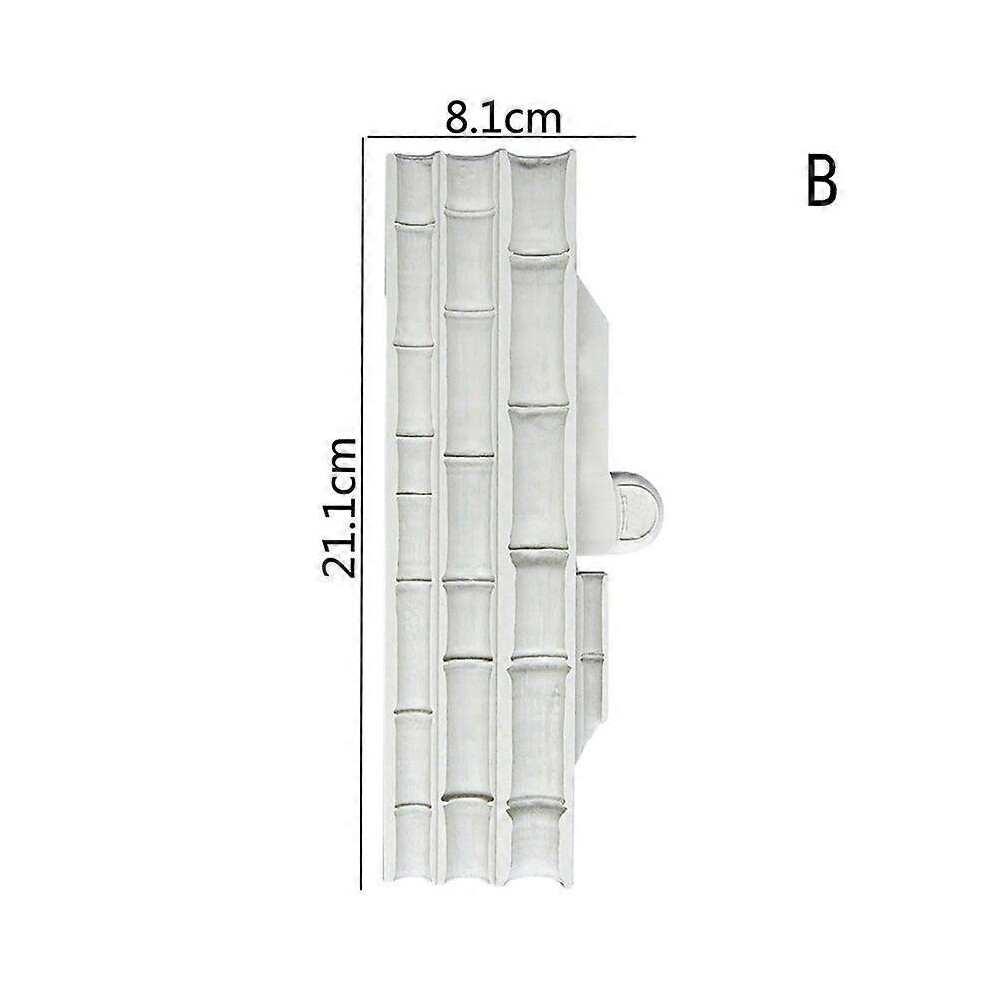 (As Show, Bamboo) Bamboo Panda Shape Silicone Mold Decoration Fondant Cake Chocolate Candy Molds 7371837688871