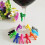(As show, B) 6Pcs Wine Glass Recognizer Silicone Label Drinking Glass Identification Labels 2