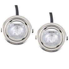2PCS 20W Halogenlampe für Küchenhaube 65mm Klarglas 12V Klimaanlage für Abluft- und Lüfterbeleuchtung