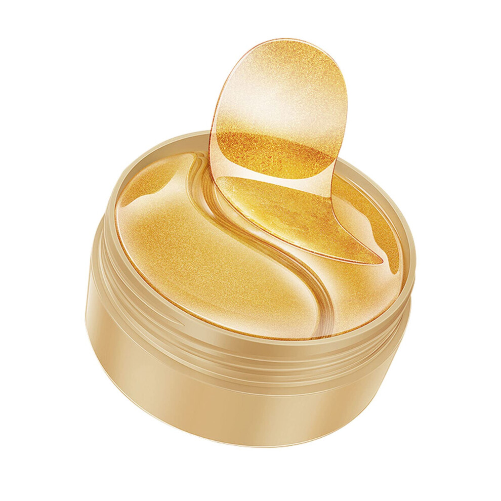 Dark Collagen Hyaluronic Acid Under Eye Mask 60 Sheets For Circles Puffiness Wrinkles Deep Hydration