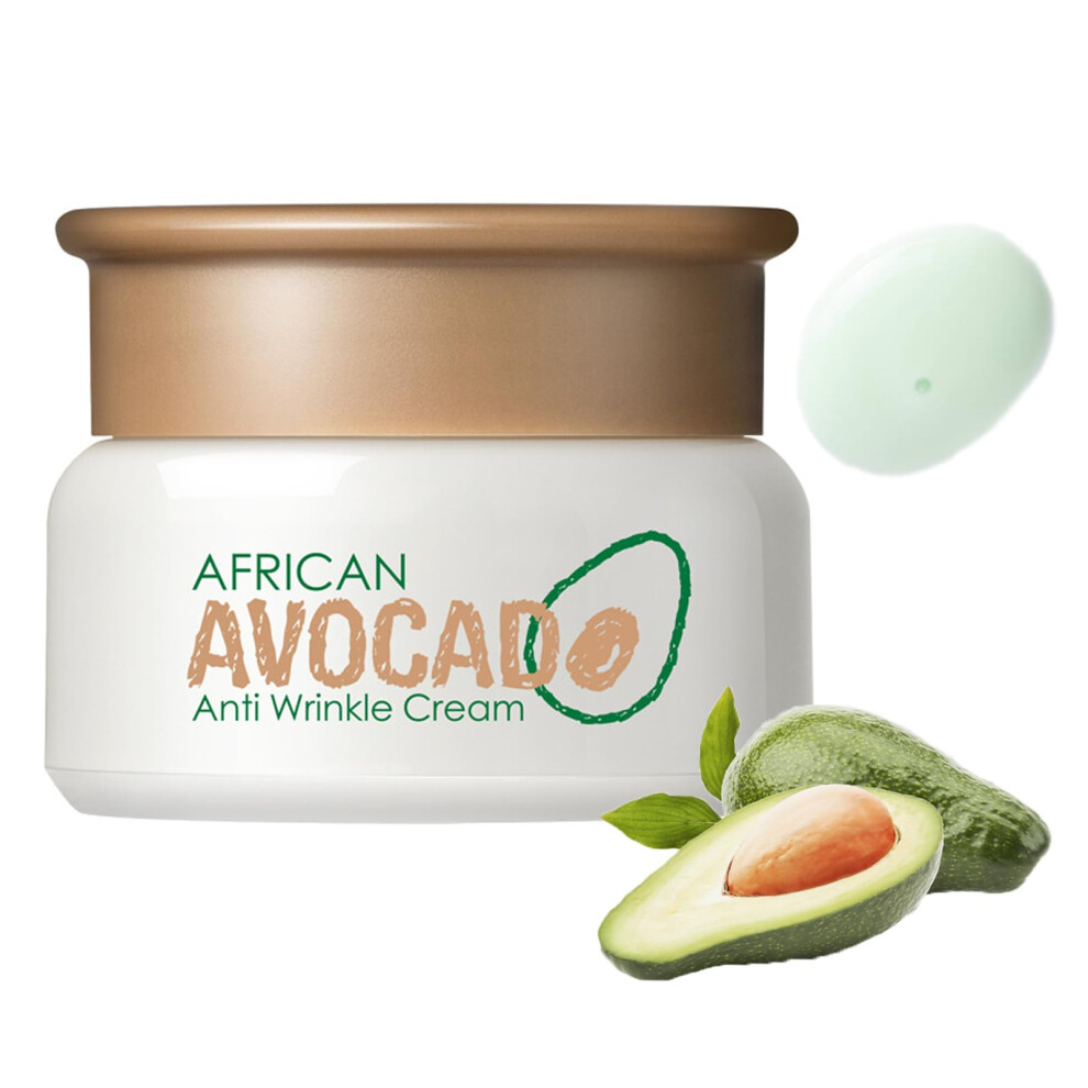 Avocado Face Moisturizer for Dry Skin, Lightweight Hydrating Face Cream with Deep Hydration Boost, Fragrance