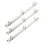 3Stk Silberne Metall-Buchringe Robuste Blattbinder Für Haushalt 2