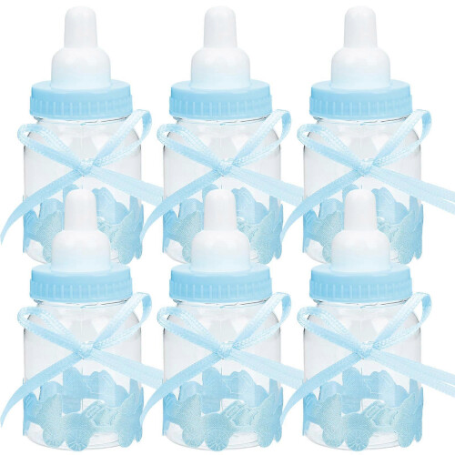 24Pcs Milk Bottle Candy Boxes Baby Shower Candy Holder Candy Storage Box 1