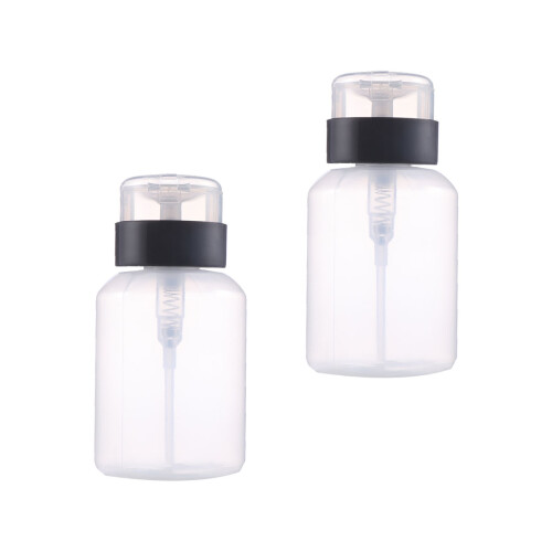 2Stk Wiederverwendbare Subpackflaschen Mit Luftdichtem Pumpmechanismus 2