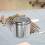 Stainless Steel Dressing Storage Bottle Practical Unguent Gauze Holder 4