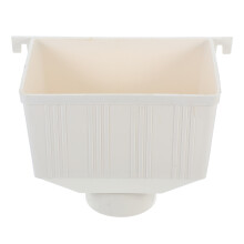 Universal PVC Fallrohradapter Für Regenwasser Sammelsystem Beige