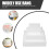 3er-Set -Kuchenmodell, kubische Form, Backkuchen-Modell 8
