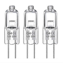 20-Pack G4 Halogenlampen mit 20W 12V warmem Weißlicht für perfekte Beleuchtung