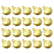 50Pcs Durable Alloy DIY Pendant Charms Golden for Jewelry Crafts