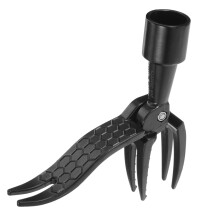 Weeding Fork Garden Hand Weeder with Ergonomic Bamboo Handle for Deep Root Removal and Dandelions