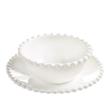 Kitchen Ceramic Tableware Dessert Plate Dessert Bowl Food Serving Bowl