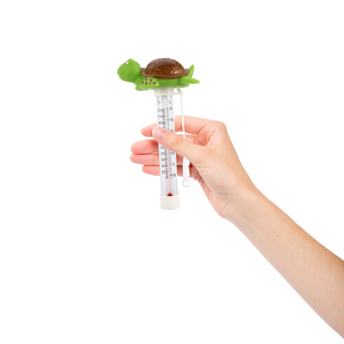 1St Creatieve Zwembad Thermometer Plastic Dier Ontwerp Watertester 2