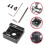 1Set Aluminium Cold Shoe Bracket Adapter Zwart Voor Camera Accessoires 3