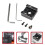 1Set Aluminium Cold Shoe Bracket Adapter Zwart Voor Camera Accessoires 2