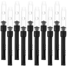 10St Eenvoudige Zwarte Ink Absorbers Voor Vulpen Met Veer Converter