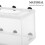 Aquarium Visnetbox Assortikleur Polyester Net En Zuignappen 6