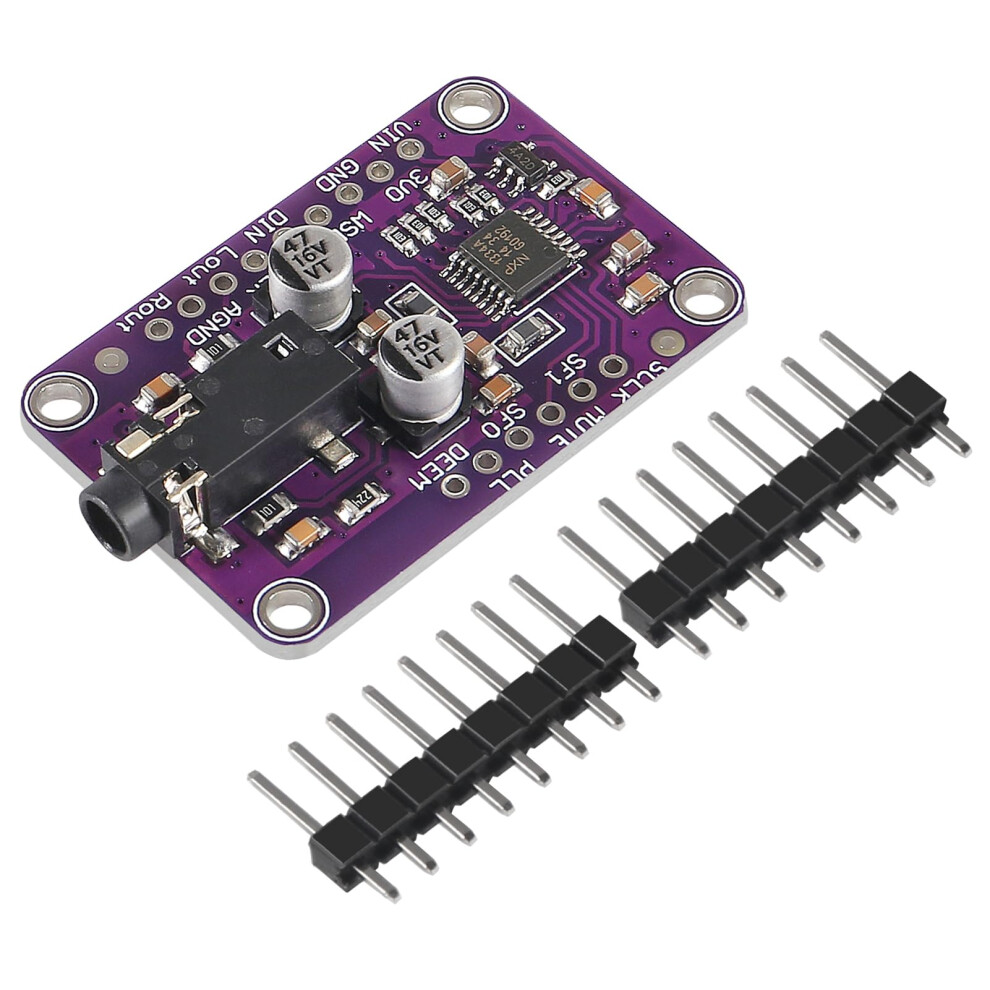 I2s Dac Module Uda1334a Stereo Audio Decoder Board 3.3V5v Raspberry Pi Compatible Output 9455672496568