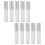 10Stk Leere Lippenstift Silber Und Wiederverwendbar 8