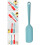 Multifunctionele Siliconen Cake Scraper Blauwe Non-Stick Spatel 10