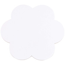 5Pcs White DIY Panels Cotton Board for Drawing Flower Art Artist Paper