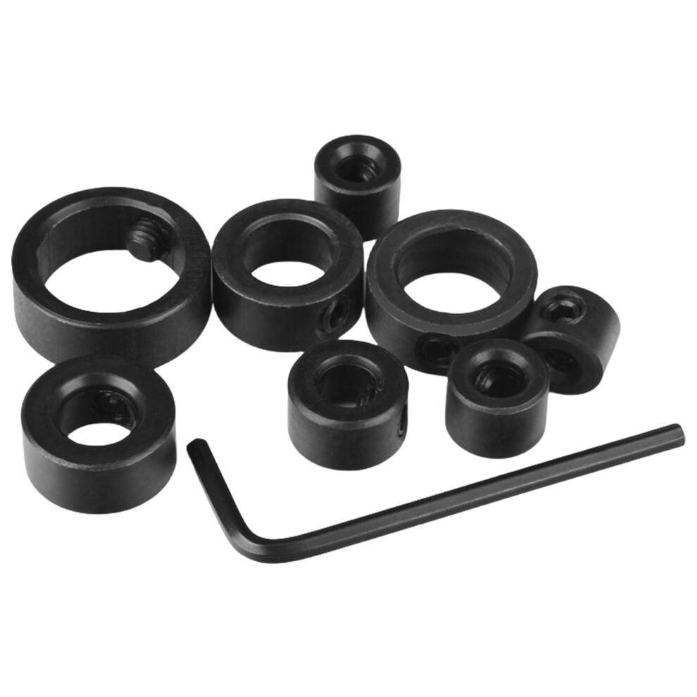 Adjustable Drill Stop Collar Set For Accurate Depth Control In Woodworking And Diy Projects 9070919548642