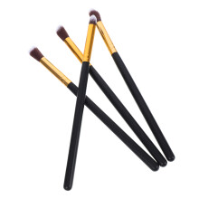 4St Oog Make-Up Kwast Set Zwart Fijn Vakmanschap Cosmetische Tool