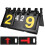 Draagbaar Scorebord Basketbal Scoreboek Pvc Compact Ontwerp 6