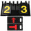 Draagbaar Scorebord Basketbal Scoreboek Pvc Compact Ontwerp 5