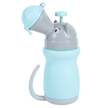 1St Lichtgewicht Kind Urinoir Draagbare Urinaal Fles Blauw Abs+pp