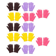12Paren Kinder Warme Wantjes Comfortabel Elastisch in Diverse Kleuren
