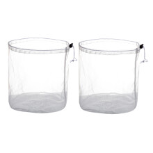 2 Pcs Dirty Laundry Bag Breathable Mesh Storage Clothes Drawstring