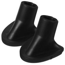 2St Compacte Golfbag Stand Voeten Zwart Rubber Duurzaam En Praktisch