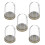 5 Sets Diy Glazen Afdekking Mini Messing Verjaardagscadeau 3