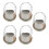 5 Sets Diy Glazen Afdekking Mini Messing Verjaardagscadeau 6