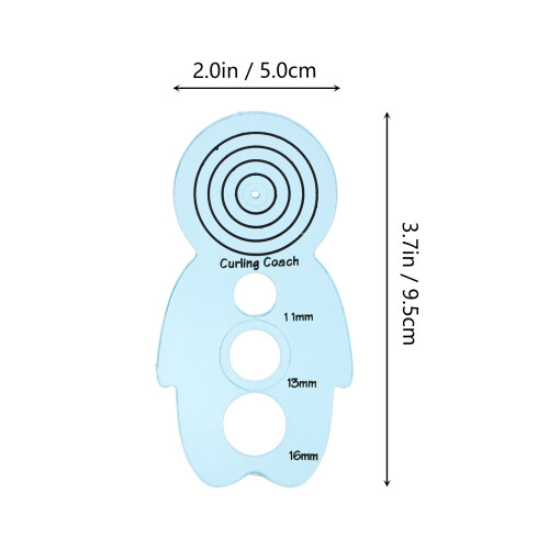 5St Plastic Curling Paper Quilling Tools Blauw Voor DIY Creaties 1