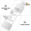 1pc Bird Water Dispenser Automatic Bird Waterer Bird Cage Water Feeder 11