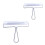 2St Professionele Print Roller Brayer Acryl Met Staal Handgreep 8