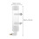 1pc Bird Water Dispenser Automatic Bird Waterer Bird Cage Water Feeder 10