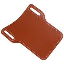 Mobile Handy Tasche Braun PU Leder Praktisch Für Herren