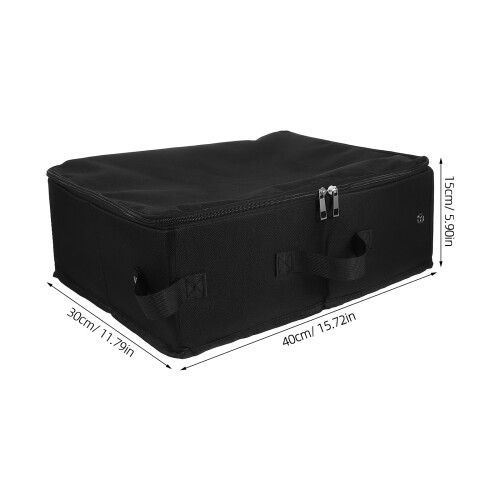 Faltbare Transport-Katzentoilette Aus Polyester Schwarz Reise 1