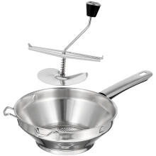1 rvs handaardappelricer voor thuisgebruik (zilver)