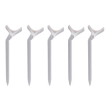 15Stk Golf Tees Aus Leichtem PP Kunststoff Weiß Trainingshelfer
