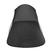 1Stk Baby Kinderwagen Sonnenschutz Uv Schutz Elastischer Stoff Schwarz