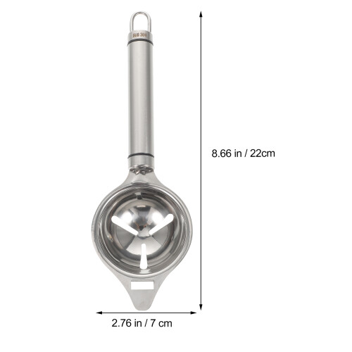 304 Weißes Trennzeichen Teiler Eigelb-Extraktor Silver 2